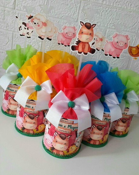 Centros de Mesa Fazendinha Menino