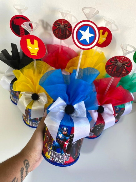 Centros de Mesa os Vingadores
