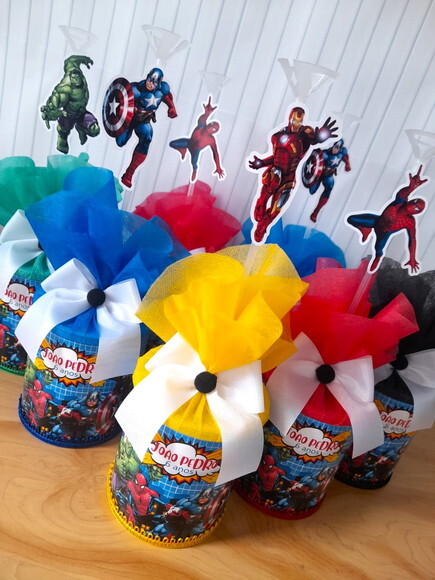 Centros de Mesa os Vingadores