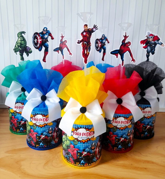 Centros de Mesa os Vingadores
