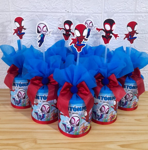 Centros de Mesa Spidey e Seus Amigos