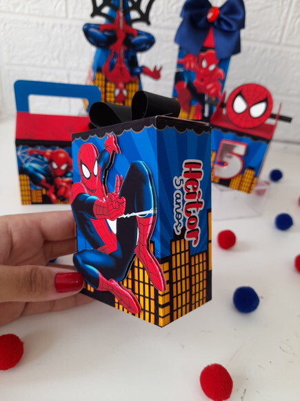 Kit Homem Aranha - 20 Itens