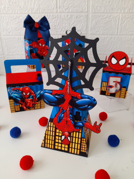 Kit Homem Aranha - 20 Itens