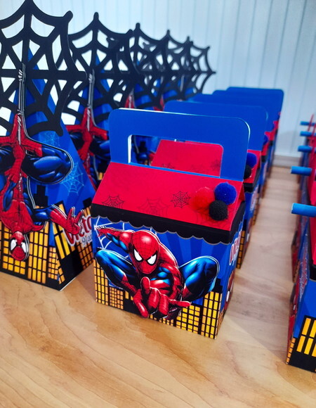 Kit Homem Aranha - 50 Itens