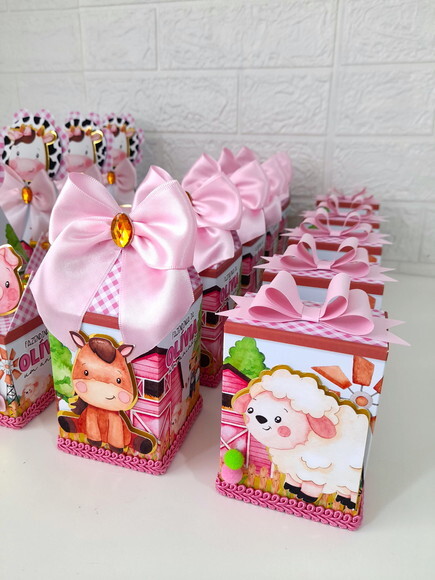 Kit Luxo Fazendinha Menina - 30 Itens