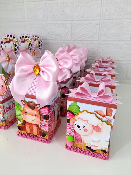 Kit Luxo Fazendinha Menina - 50 Itens