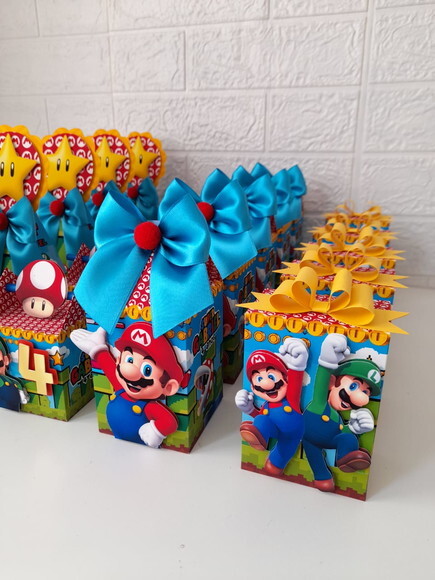 Kit Mario Bros - 20 Itens