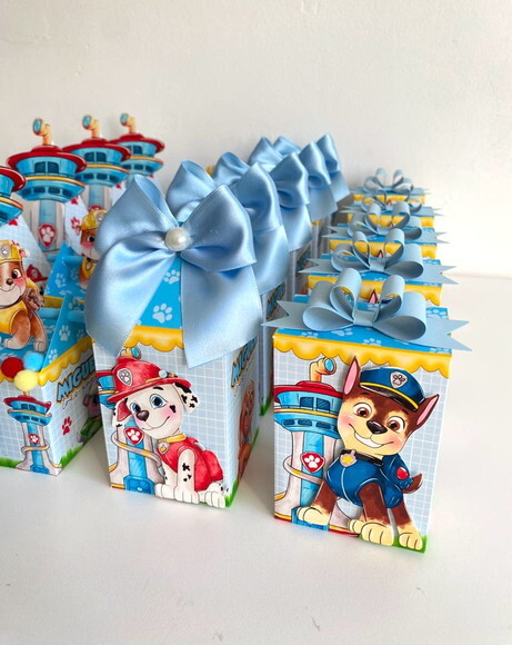Kit Patrulha Canina Aquarela - 20 Caixas