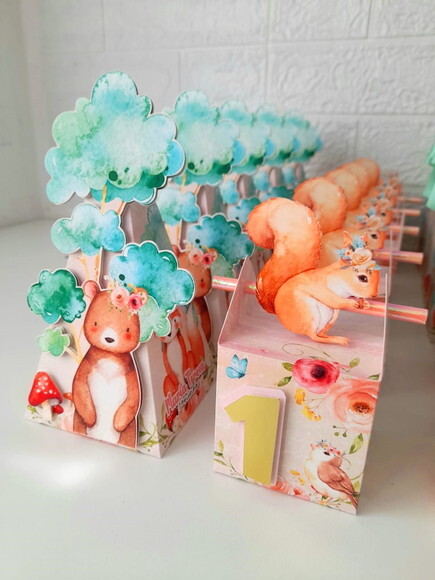 Kit Personalizado Bosque - 20 Itens