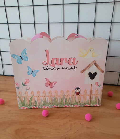 Sacolinha Personalizada Jardim
