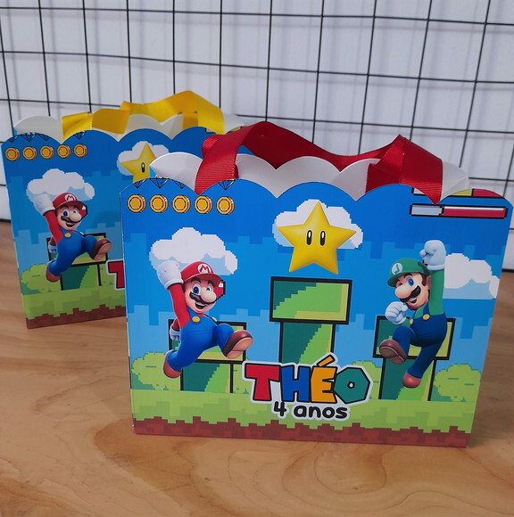 Sacolinha Personalizada Mario
