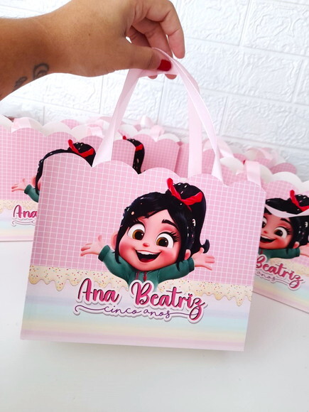 Sacolinha Personalizada Vanellope (detona Rauph)