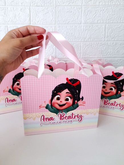 Sacolinha Personalizada Vanellope (detona Rauph)
