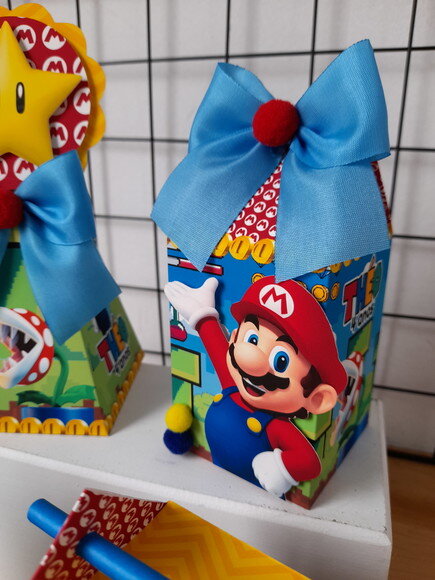 Caixa Milk Mário Bros