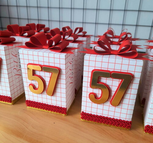 Caixa Personalizada para Aniversário Adulto