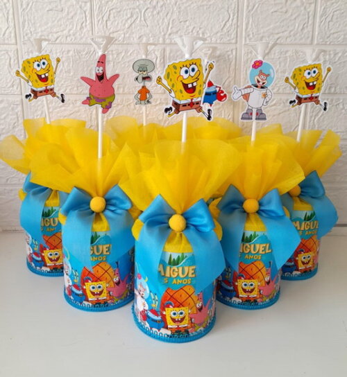 Centro de Mesa Bob Esponja