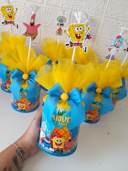Centro de Mesa Bob Esponja