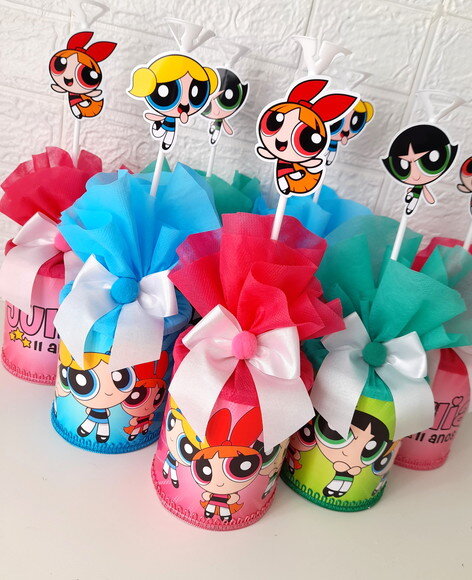 Centro de Mesa Meninas Super Poderosas
