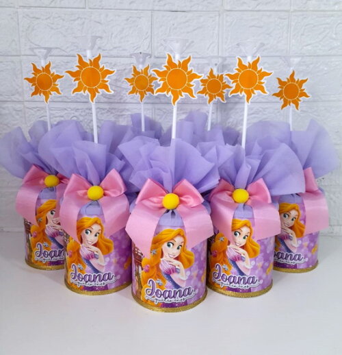 Centro de Mesa Rapunzel (enrolados)