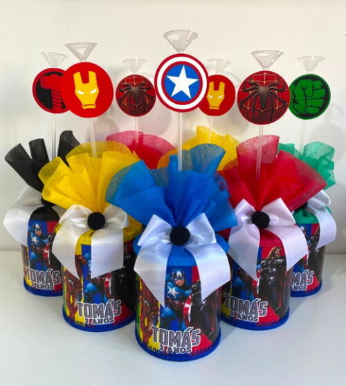 Centros de Mesa os Vingadores