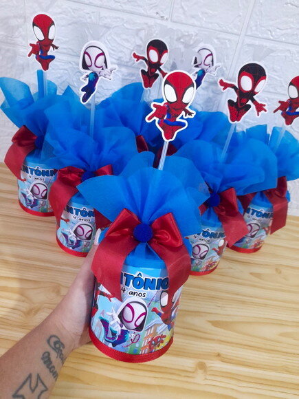 Centros de Mesa Spidey e Seus Amigos