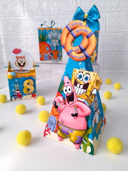Kit Bob Esponja - 32 Caixas