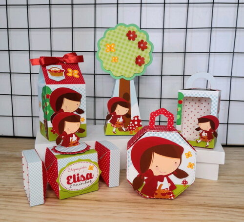 Kit Chapeuzinho Vermelho - 20 Peças