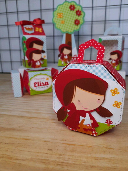 Kit Chapeuzinho Vermelho - 20 Peças