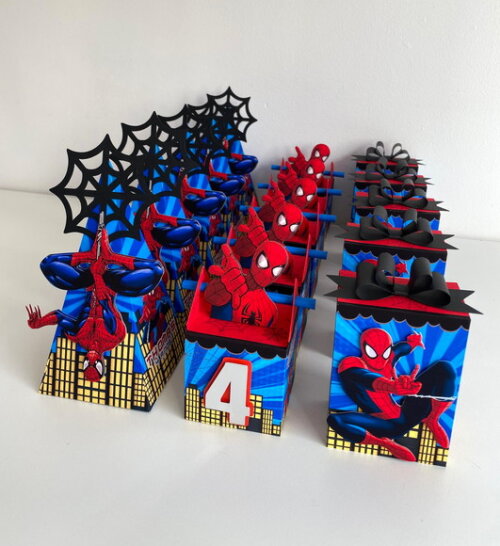 Kit Homem Aranha - 15 Caixas