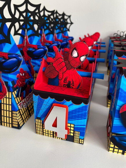 Kit Homem Aranha - 24 Caixas