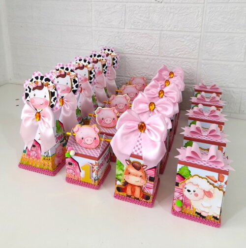 Kit Luxo Fazendinha Menina - 20 Itens