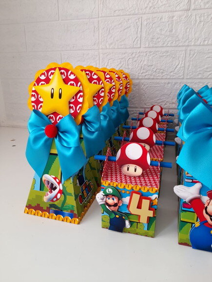 Kit Mario Bros - 30 Itens