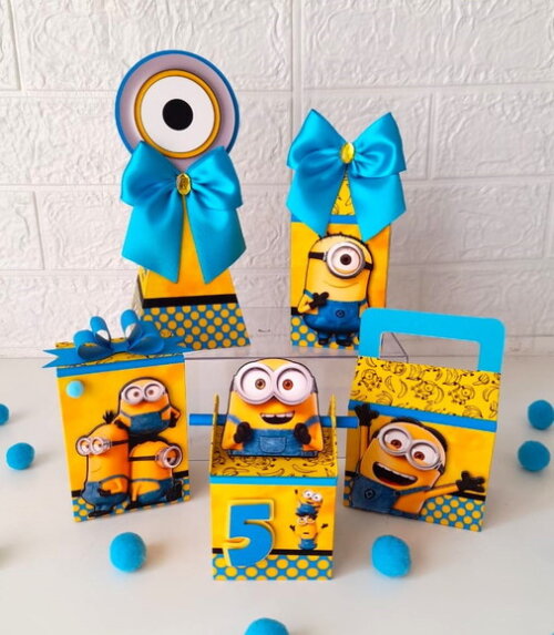 Kit Minions - 40 Itens