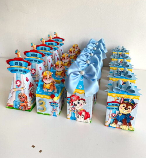 Kit Patrulha Canina Aquarela - 20 Caixas