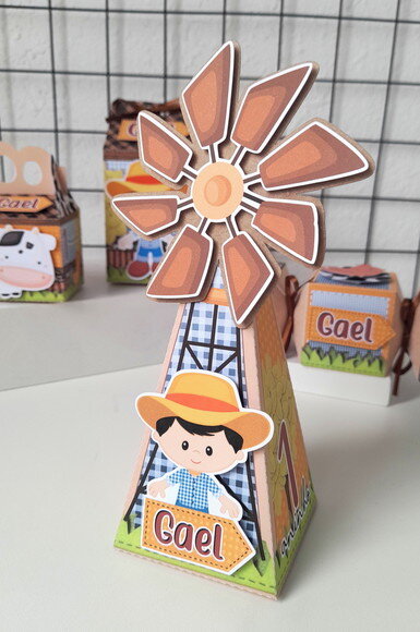 Kit Personalizado Fazendinha - 20 Itens