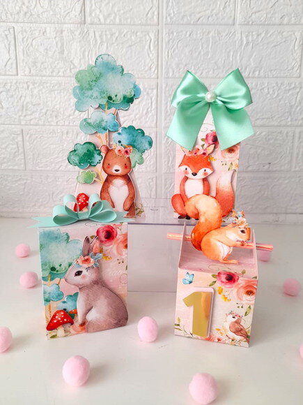 Kit Personalizado Bosque - 20 Itens