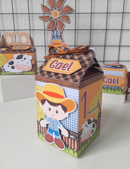 Kit Personalizado Fazendinha - 20 Itens