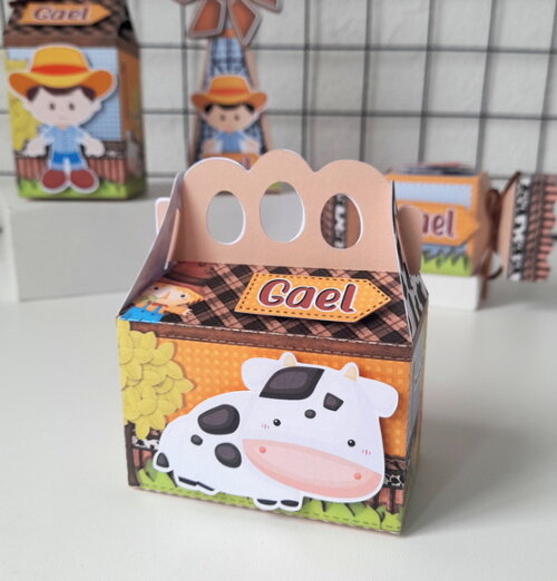 Kit Personalizado Fazendinha - 20 Itens