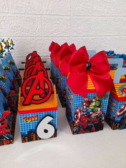 Kit Vingadores - 20 Peças