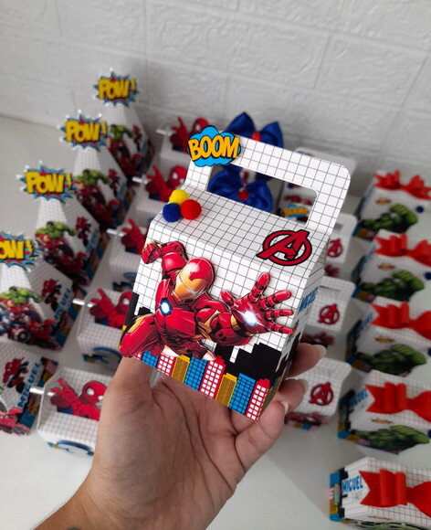 Kit Vingadores - 50 Peças