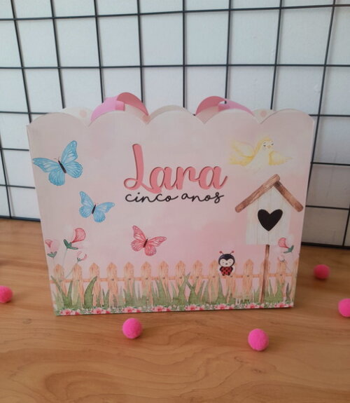 Sacolinha Personalizada Jardim