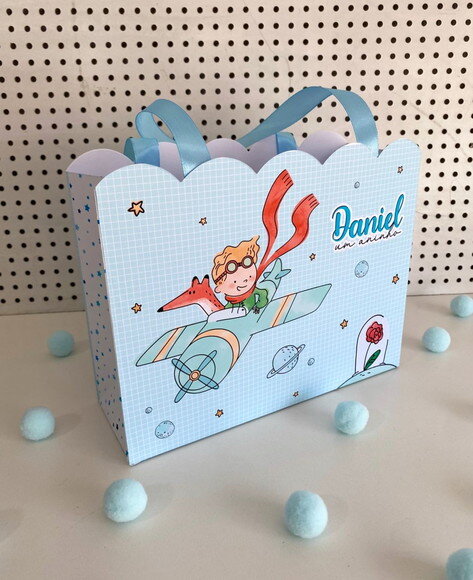 Sacolinha Personalizada Pequeno Principe