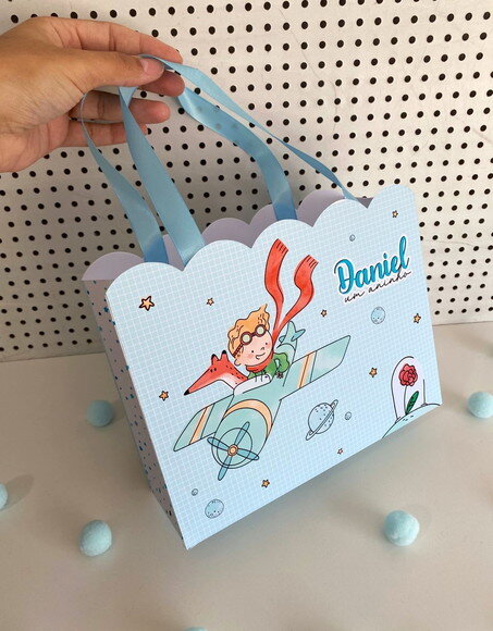 Sacolinha Personalizada Pequeno Principe