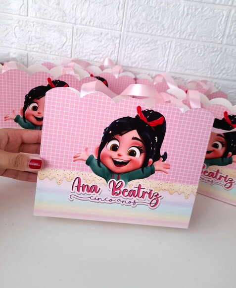 Sacolinha Personalizada Vanellope (detona Rauph)