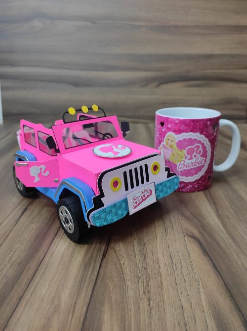 ARQUIVO DE CORTE - JEEP BARBIE - PDF E STUDIO