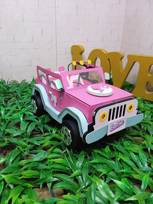 ARQUIVO DE CORTE - JEEP BARBIE - PDF E STUDIO