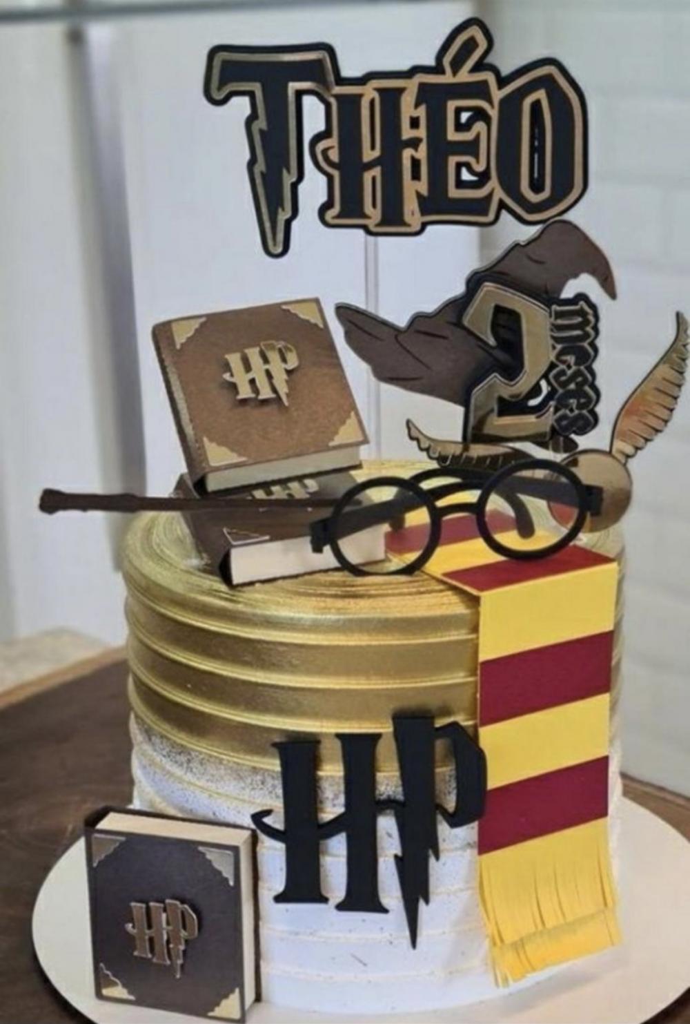 TOPO DE BOLO HARRY POTTER - STUDIO