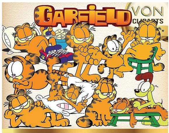 Topo de Bolo Kit Garfield - studio