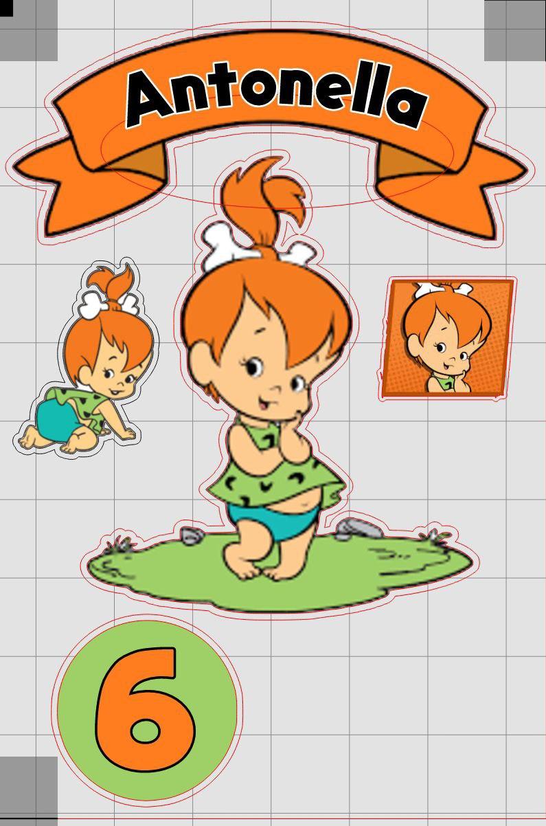 Topo de Bolo Pedrita Antonella - Studio