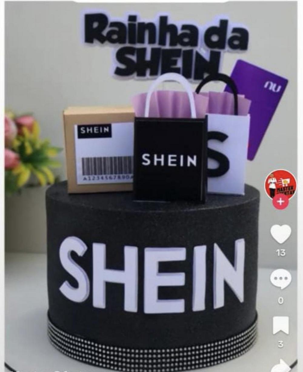 Topo de Bolo Rainha da Shein -Studio